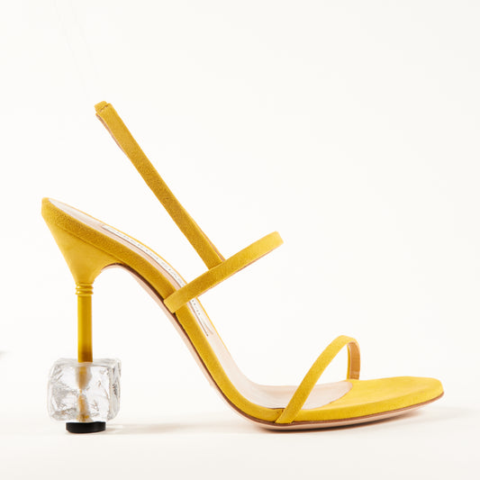 Icy Sandal Suede Yellow