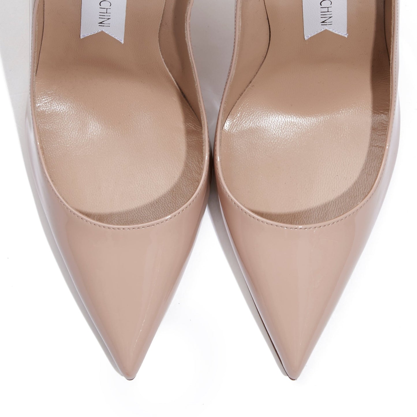 Smoking Hot Décolleté Patent Nude WS25%OFF