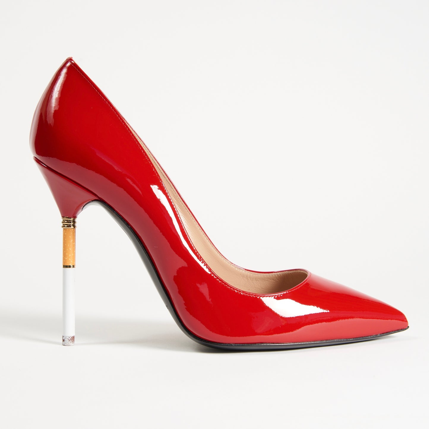 Smoking Hot Pump Patent Red