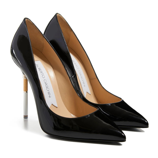 Smoking Hot Décolleté Patent Black