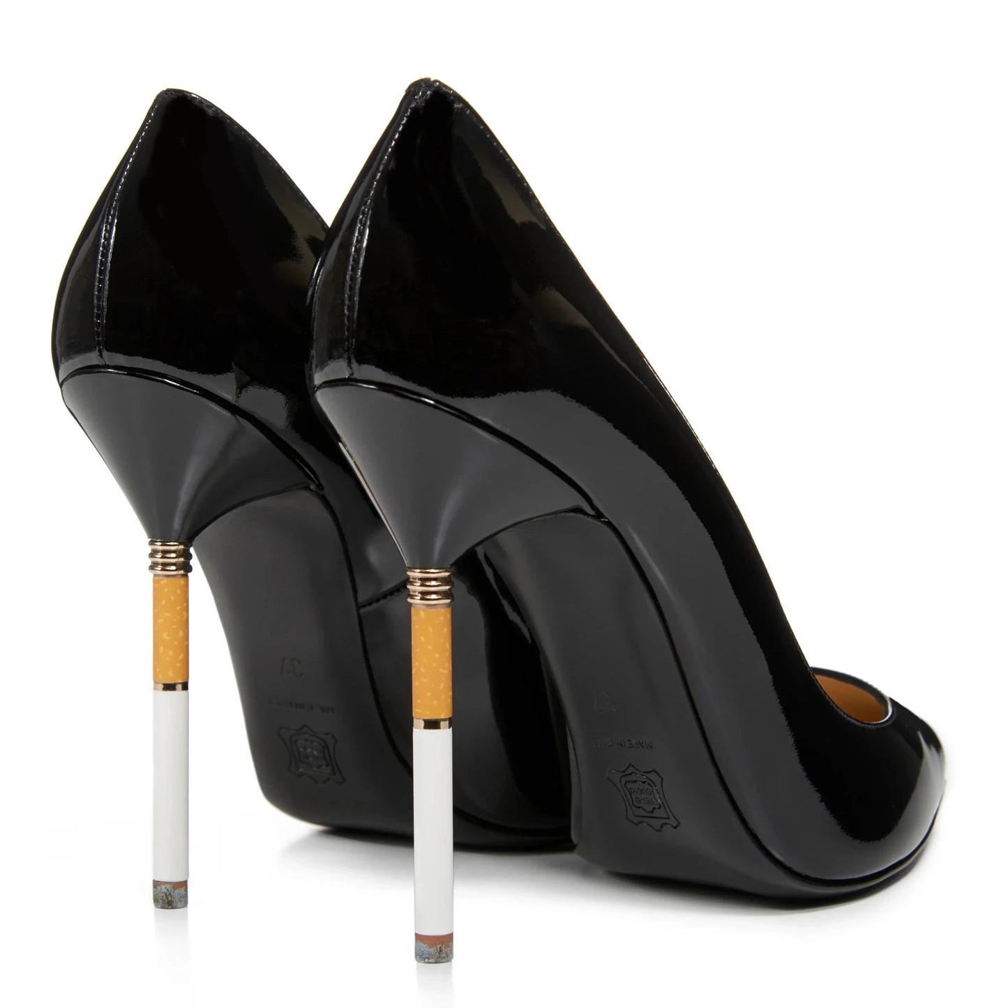 Smoking Hot Décolleté Vernice Nera