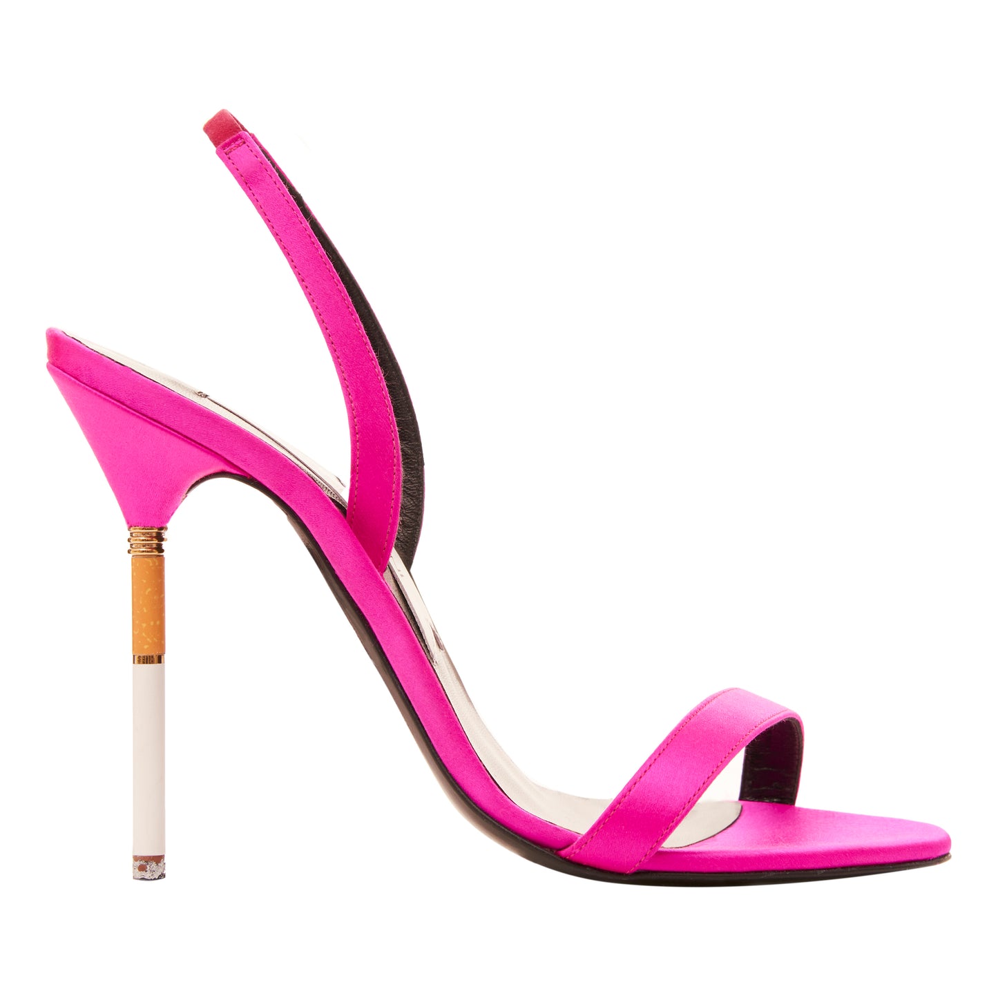 Smoking Hot Sandal Satin Pink
