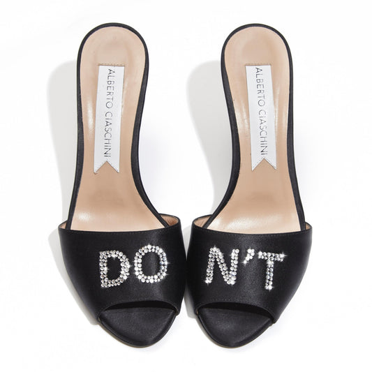 Smoking Hot Mule Satin DON'T