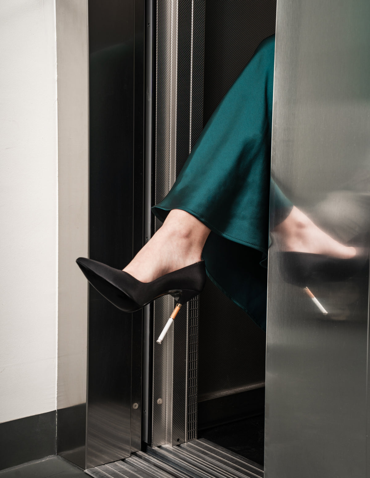 Smoking Hot Pump Satin