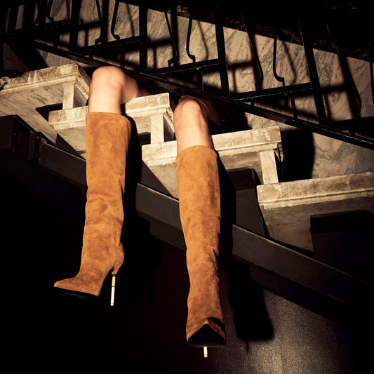 Smoking Hot Boot Camoscio