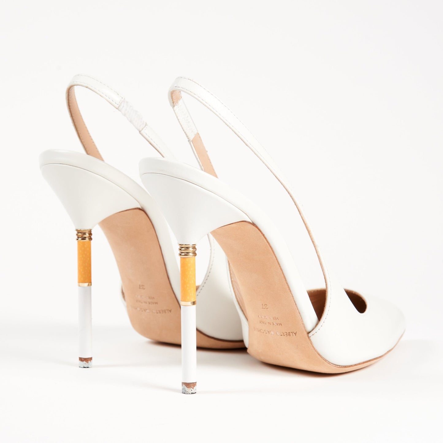 Smoking Hot Slingback Leather